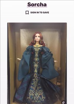 Barbie Sorcha Gobal Glamour Doll 2017