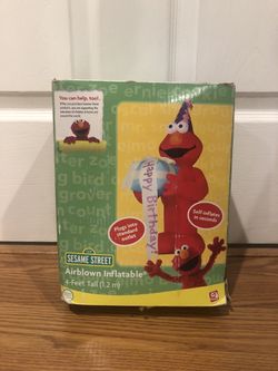 4ft tall elmo