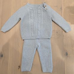 Little Planet 6m. Gray Knit Set