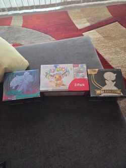 Etb mega evolution, and journey together and Prismatic  2-pack