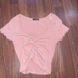 Pink Crop Top/blouse