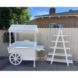 Candy Cart And Treat Ladder 