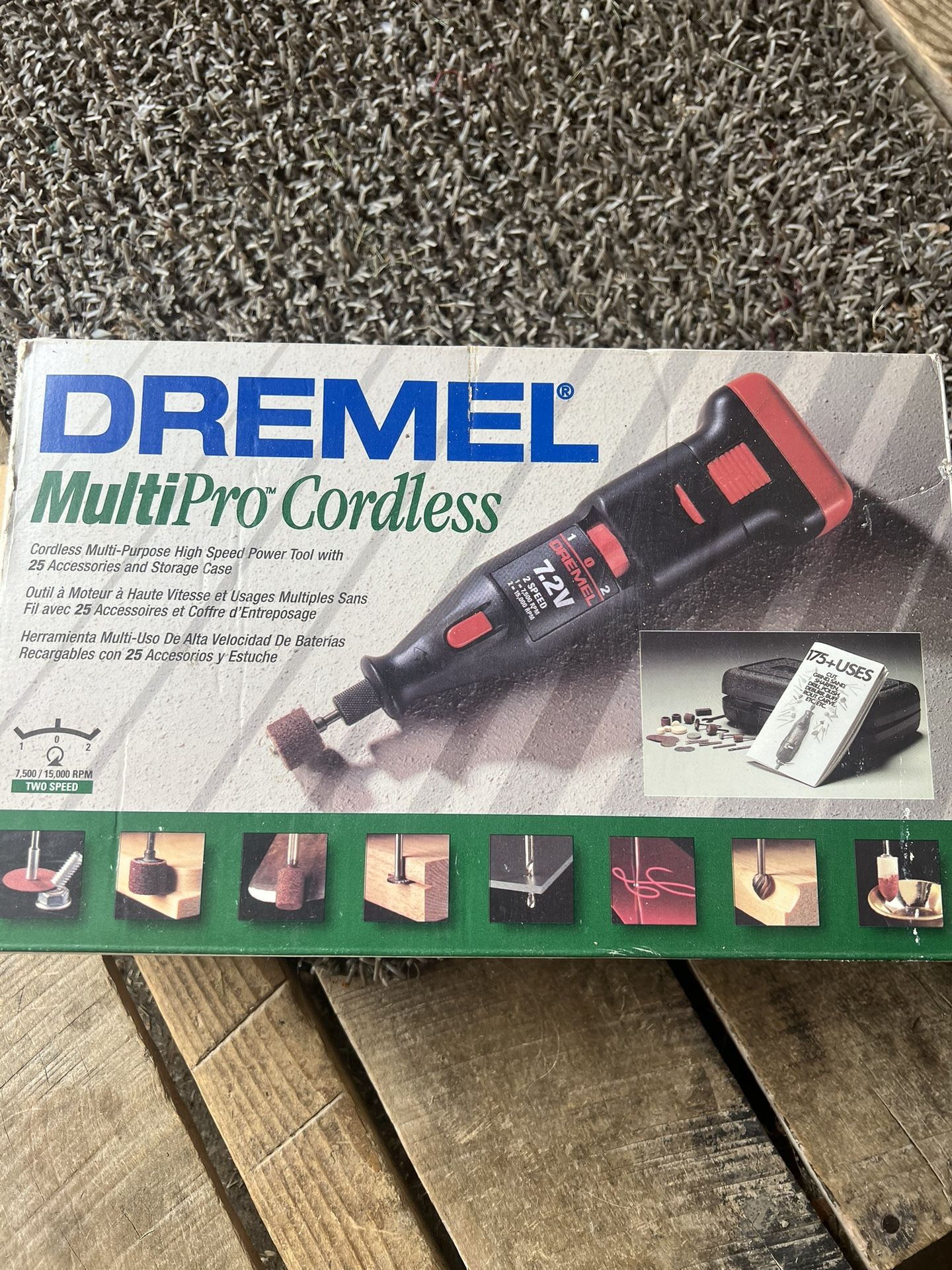 Dremel MultiPro Cordless 7.2V Tool Kit - Versatile Craft Tool!