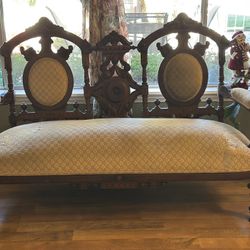 Italian Sette Parlor Bench (Rare Find)