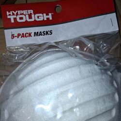 5pk HD Work Mask. 5 packs of 5