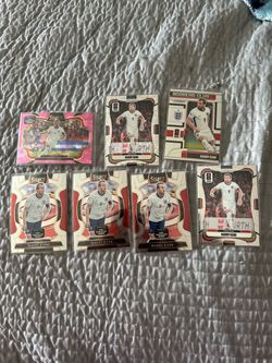 Harry Kane prizm World Cup / Select Road to World Cup soccer cards