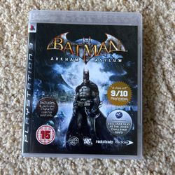 Batman Arkham Asylum For PS3