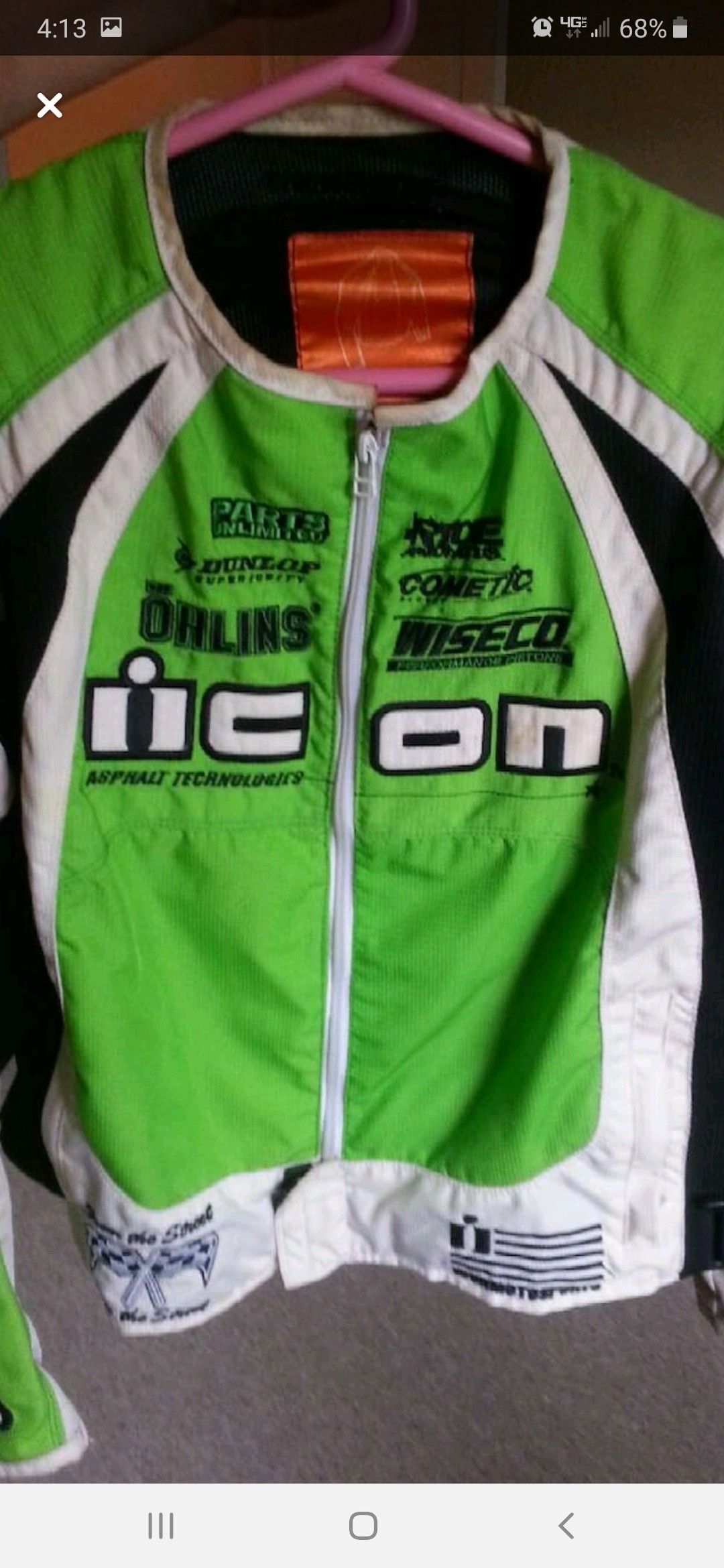 Motorcycle jacket