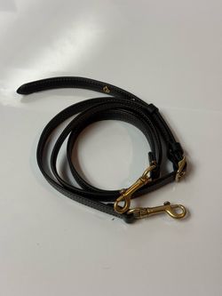 AUTHENTIC COACH BROWN LEATHER CROSSBODY STRAP