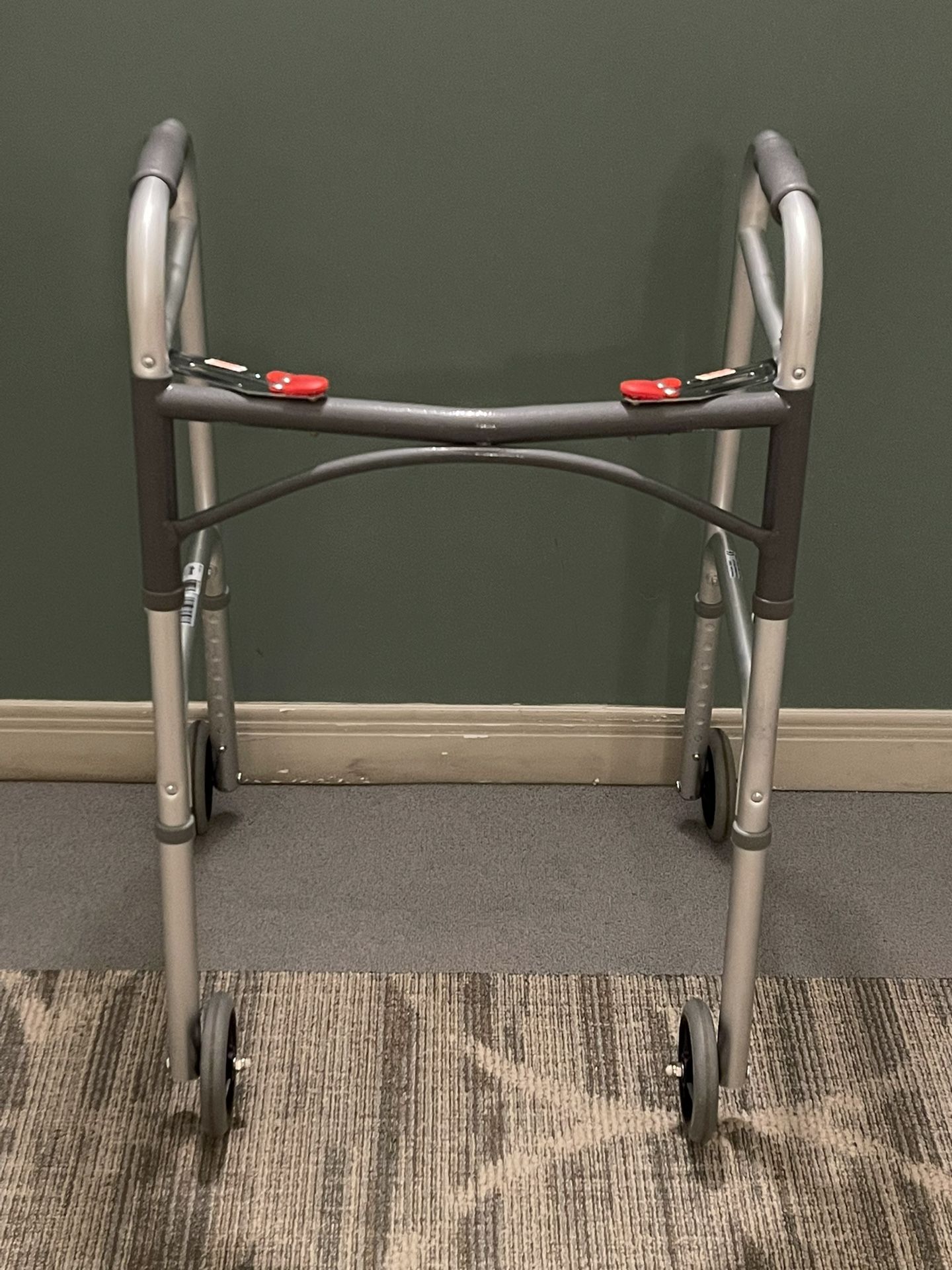 New!! 4-Wheel Aluminum Frame WALKER.