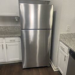 Whirlpool fridge  - Stainless Steel 