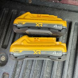 Dewalt 20v Power Stacks 4ah