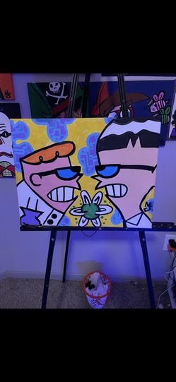 Dexter Laboratory Painting 