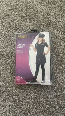 Girls Police Officer Costume