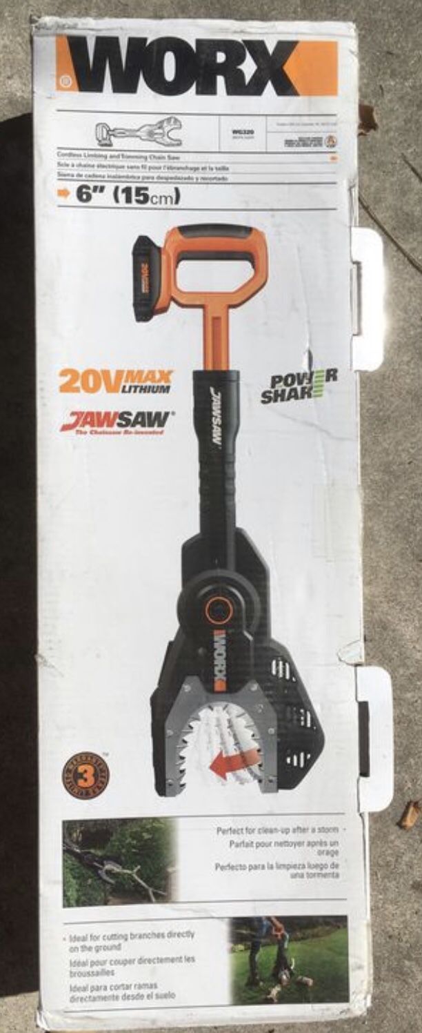Worx 20V Cordless chainsaw