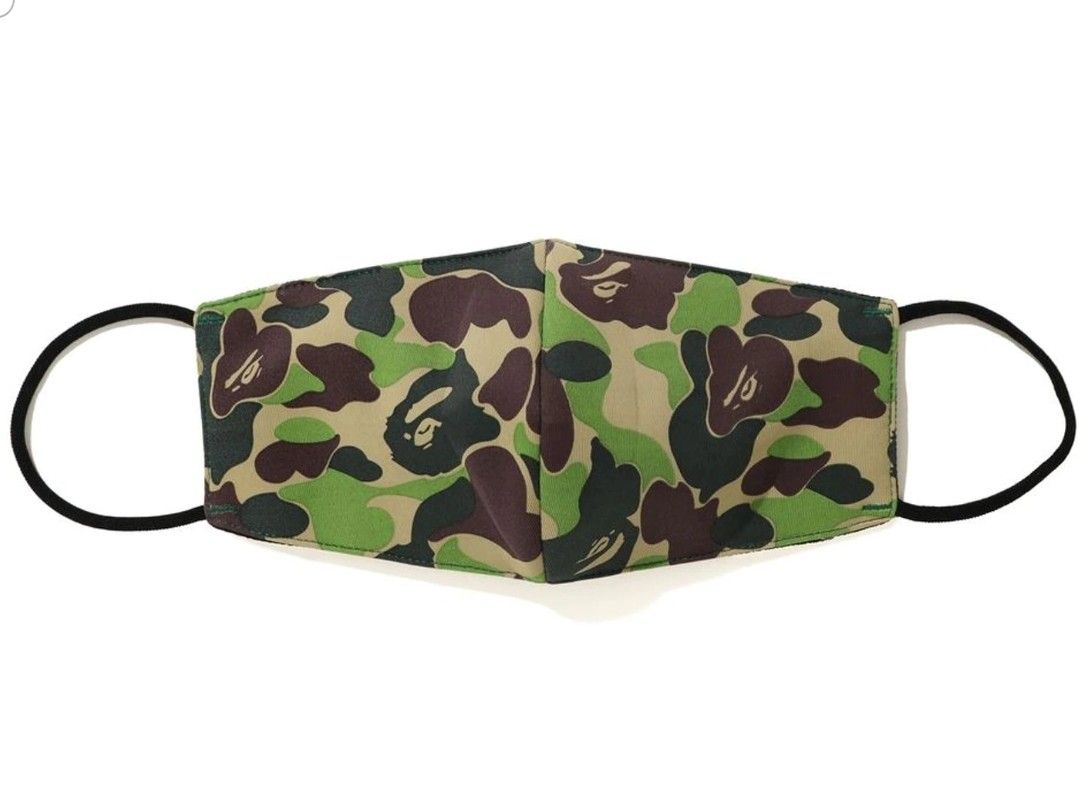BAPE ABC Camo mask green