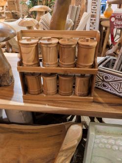 Wooden Spice rack / organizer