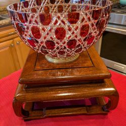 FABERGE  "RARE Large Centerpiece Bowl "Signed"  Valentine"s Day 