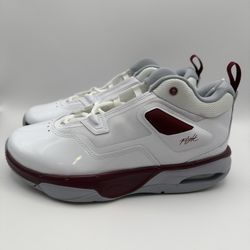 New  Nike Jordan Stay Loyal 3 White/Red Basketball Shoes Size 6 Youth/ 7.5 Women