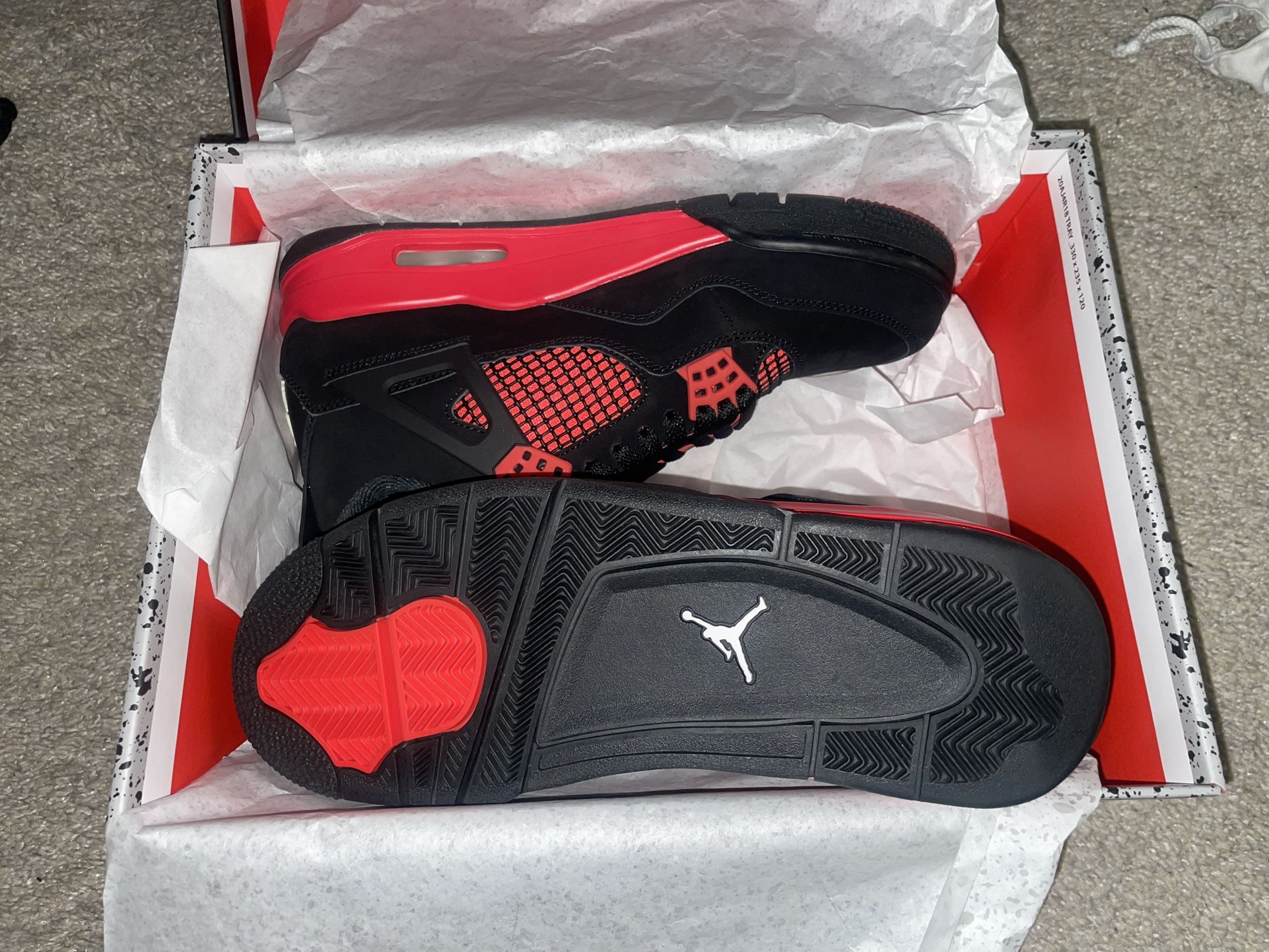 Jordan 4 Red Thunder