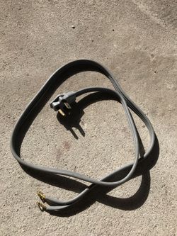 Appliance wired for dryer, washer and stove