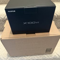 Fujifilm X100VI Digital Camera 
