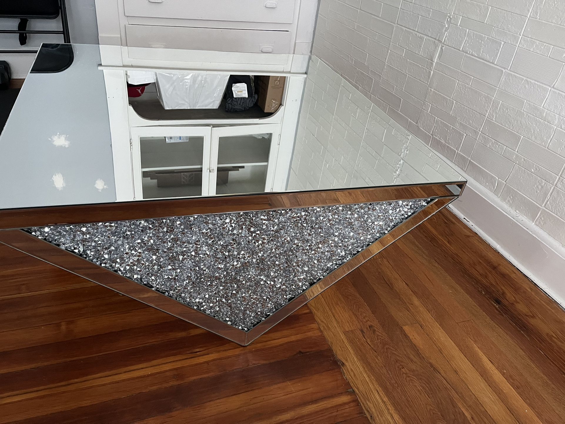 Special De Hoy) $150 Glass Table Living Room Table (mesa En Cristal En Excelentes Condiciones