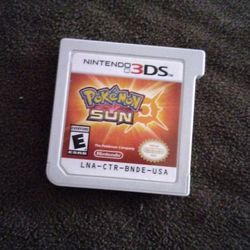 Pokemon Sun For Nintendo 3ds