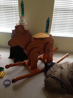 Vintage Childrens Rocking play Horse