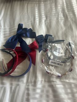 NEW Girls Hair Bow & Headband Lot – School / Dressy Accessories