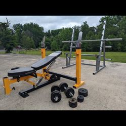 Powertec Olympic Bench 