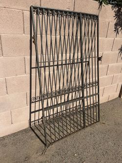 Antique Iron Gate