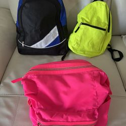Urban Expression Luxury Famous Backpack. Pink. 2 others Black And Yellow Are Free With Purchase.