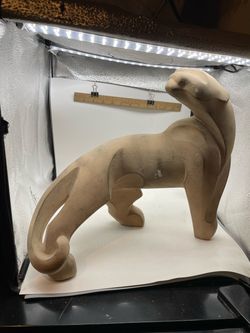 💥30% OFF 💥 Vntg Rare Austin Prod. Modernist/Neo-Brutalist sculpture 'Panther' - Danel
