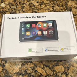 Portable Wireless Car Play - Compatible With Apple and Android 