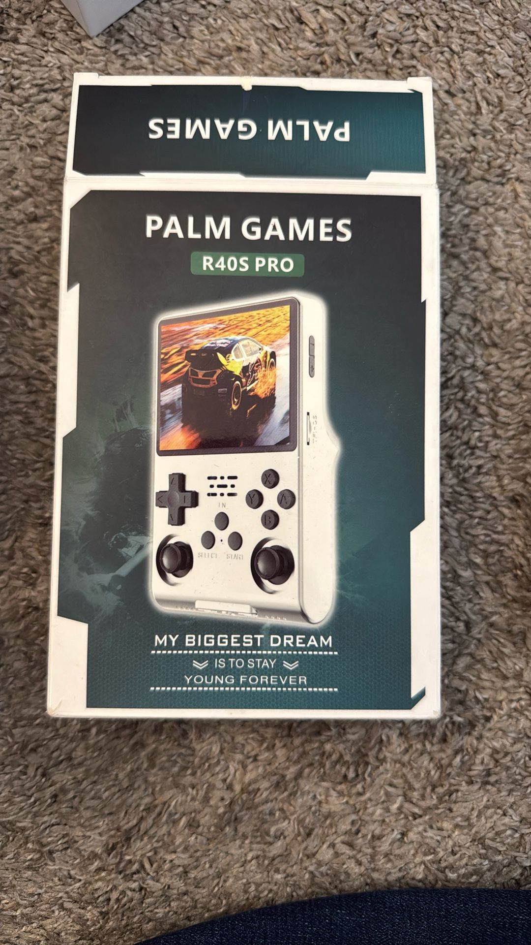 R40S PRO 30000 in 1 Handheld Game Console 3.5 inch IPS Screen Retro Game Console 3800mAh Portable Pocket Mini Arcade 45 simulators 256G TF Card