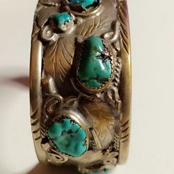 Navajo Turquoise Cuff