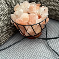 Pink Salt Lamp add Down When Sold