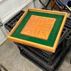 Antique Aggravation Marble Game Board