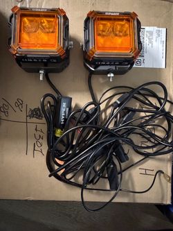 Suparee Hyper LED Lights Pair with Wiring Harness