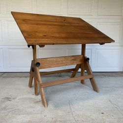Vintage Drafting Table + Free Delivery