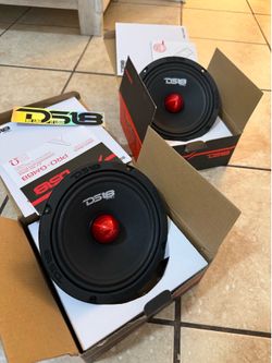 DS18 pros 6.5 mid speakers