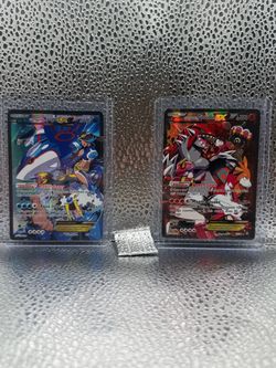Team Aqua’s Kyogre EX & Team Magma’s Groudon EX – Double Crisis Pokémon Cards