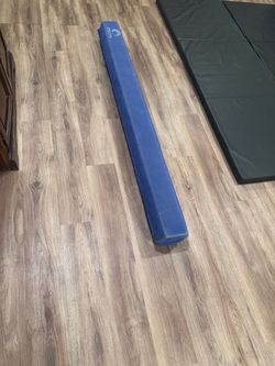 XtekGym Blue Folding Gymnastics Balance Beam