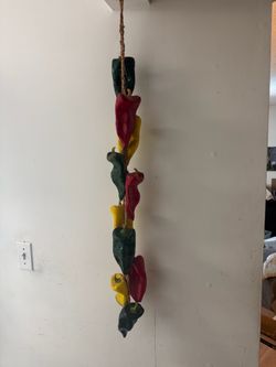 Hanging pepper decor