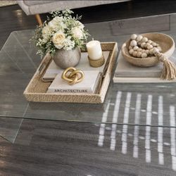 All Glass Coffee Table 