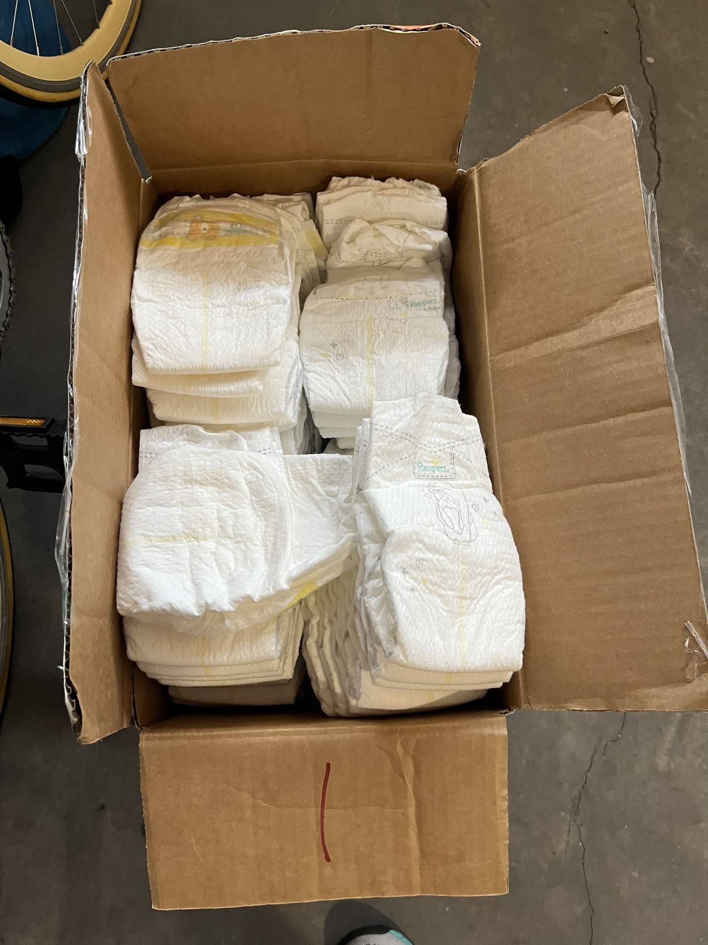 Full Box Of Pampers Size1