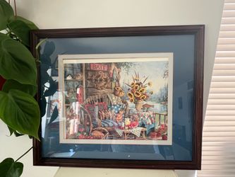 The Lodge" by artist Barbara Mock