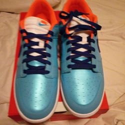 Brand New  Size11 Nike Dunk Low Se  Baltic Blue Retail 125 New Never Worn 