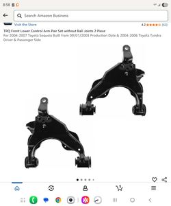 TRQ Front Lower Control Arm Pair Set 2-Piece